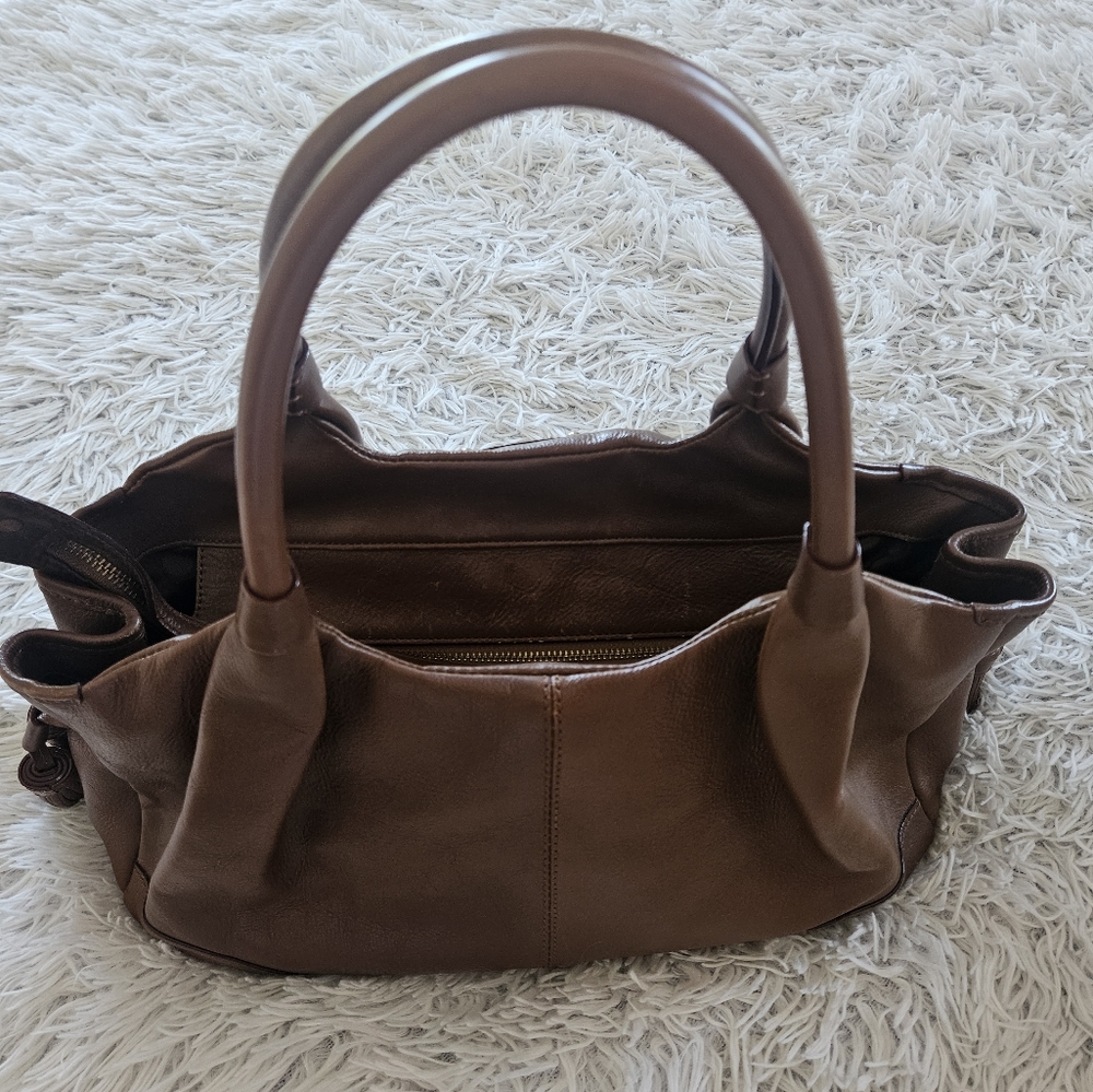 ☆ SOLD ☆ Kate Spade NY Berkshire Road Stevie Stratford Satchel Brown Leather - Picture 4 of 16